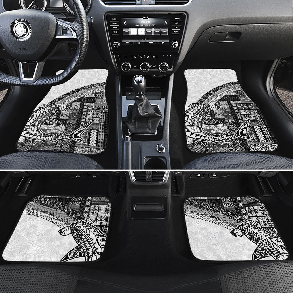 Samoa Mamanu Siapo Classic Black Car Mats Tatau Malie