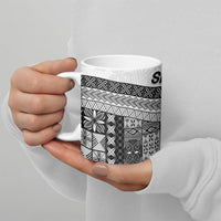 Samoa Mamanu Siapo Classic Black Ceramic Mug Tatau Malie
