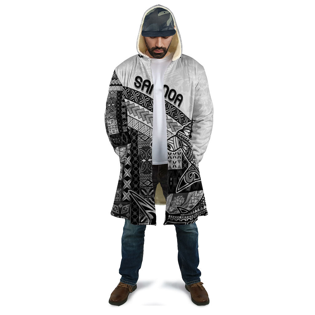 Samoa Mamanu Siapo Classic Black Cloak Tatau Malie
