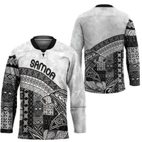 Samoa Mamanu Siapo Classic Black Hockey Jersey Tatau Malie