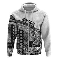 Samoa Mamanu Siapo Classic Black Hoodie Tatau Malie