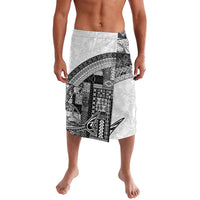 Samoa Mamanu Siapo Classic Black Lavalava Tatau Malie