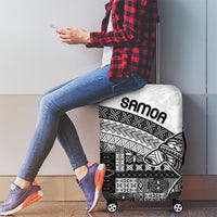Samoa Mamanu Siapo Classic Black Luggage Cover Tatau Malie