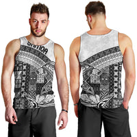 Samoa Mamanu Siapo Classic Black Men Tank Top Tatau Malie