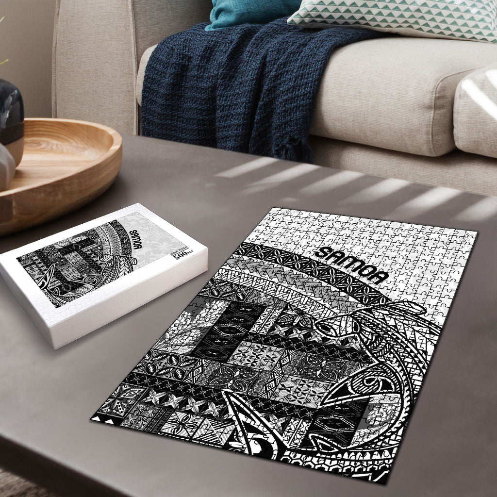 Samoa Mamanu Siapo Classic Black Puzzle Tatau Malie