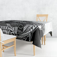 Samoa Mamanu Siapo Classic Black Tablecloth Tatau Malie