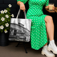 Samoa Mamanu Siapo Classic Black Tote Bag Tatau Malie