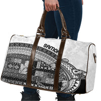Samoa Mamanu Siapo Classic Black Travel Bag Tatau Malie