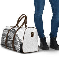 Samoa Mamanu Siapo Classic Black Travel Bag Tatau Malie