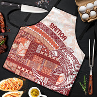 Samoa Mamanu Siapo Crimson Apron Tatau Malie