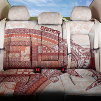 Samoa Mamanu Siapo Crimson Back Car Seat Cover Tatau Malie