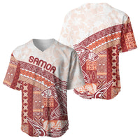 Samoa Mamanu Siapo Crimson Baseball Jersey Tatau Malie
