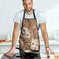 Tonga Ngatu Kupesi Brown Tapa Apron Koe Otua Mo Tonga Ko Hoku Tofia LT7 - Polynesian Pride