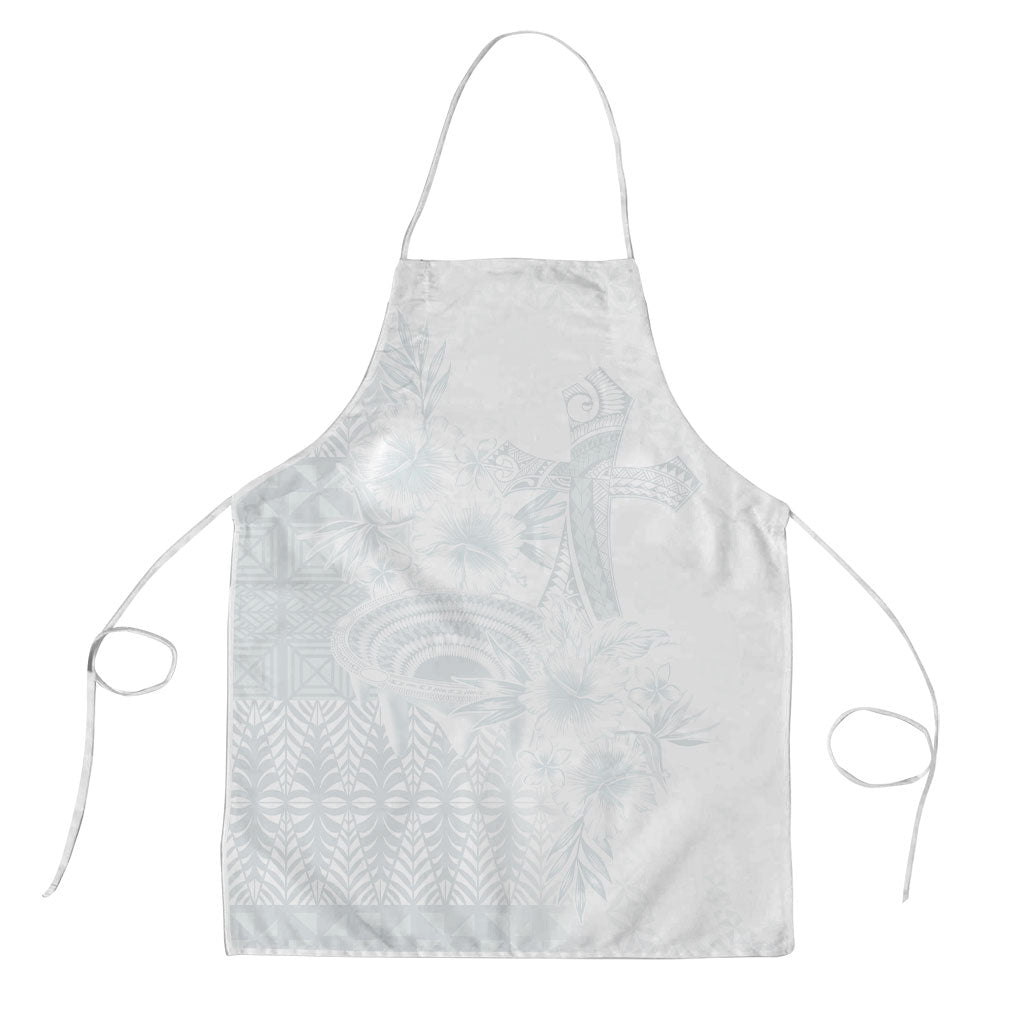 Tonga Ngatu Kupesi White Sunday Fakame Apron Koe Otua Mo Tonga Ko Hoku Tofia