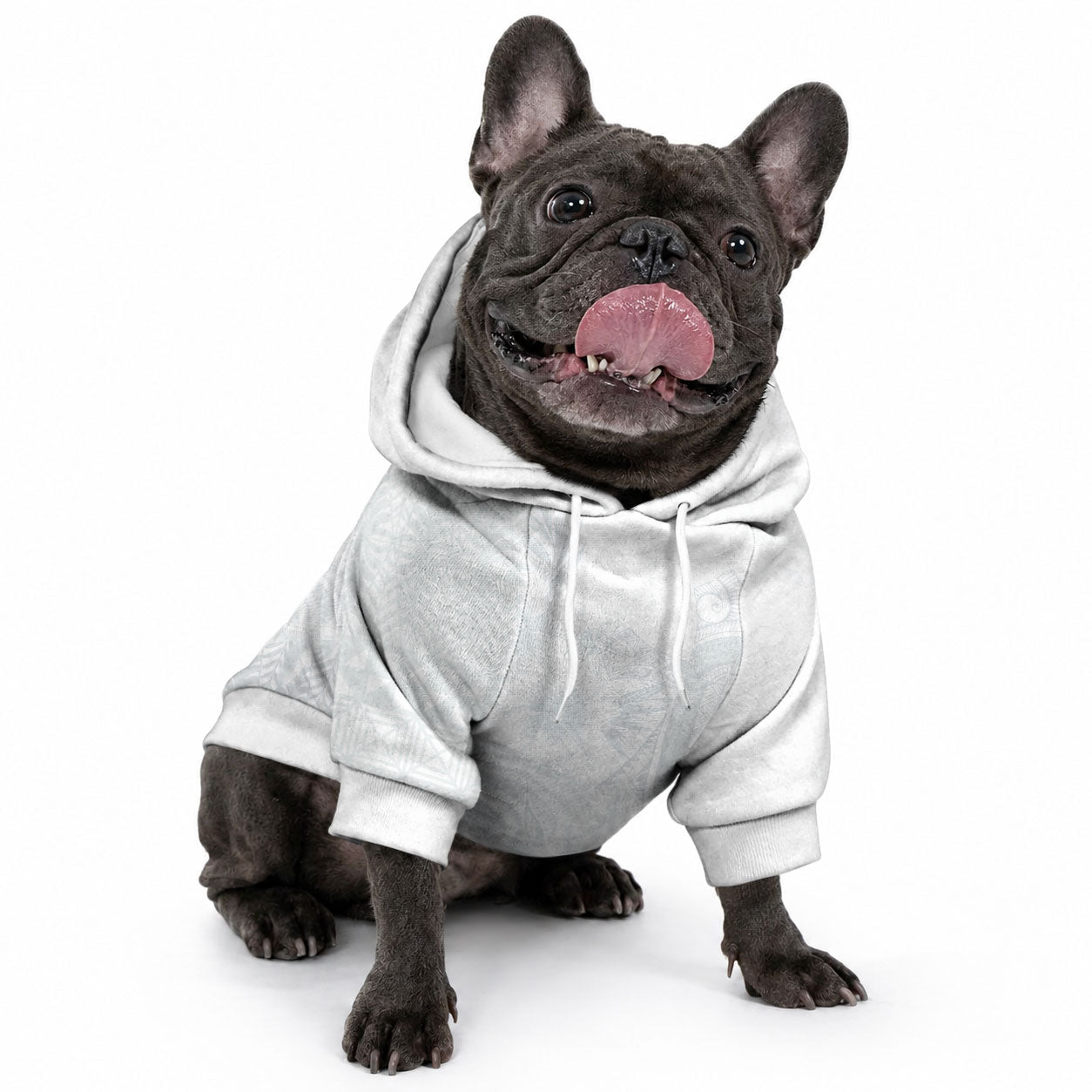 Tonga Ngatu Kupesi White Sunday Fakame Pet Hoodie Koe Otua Mo Tonga Ko Hoku Tofia