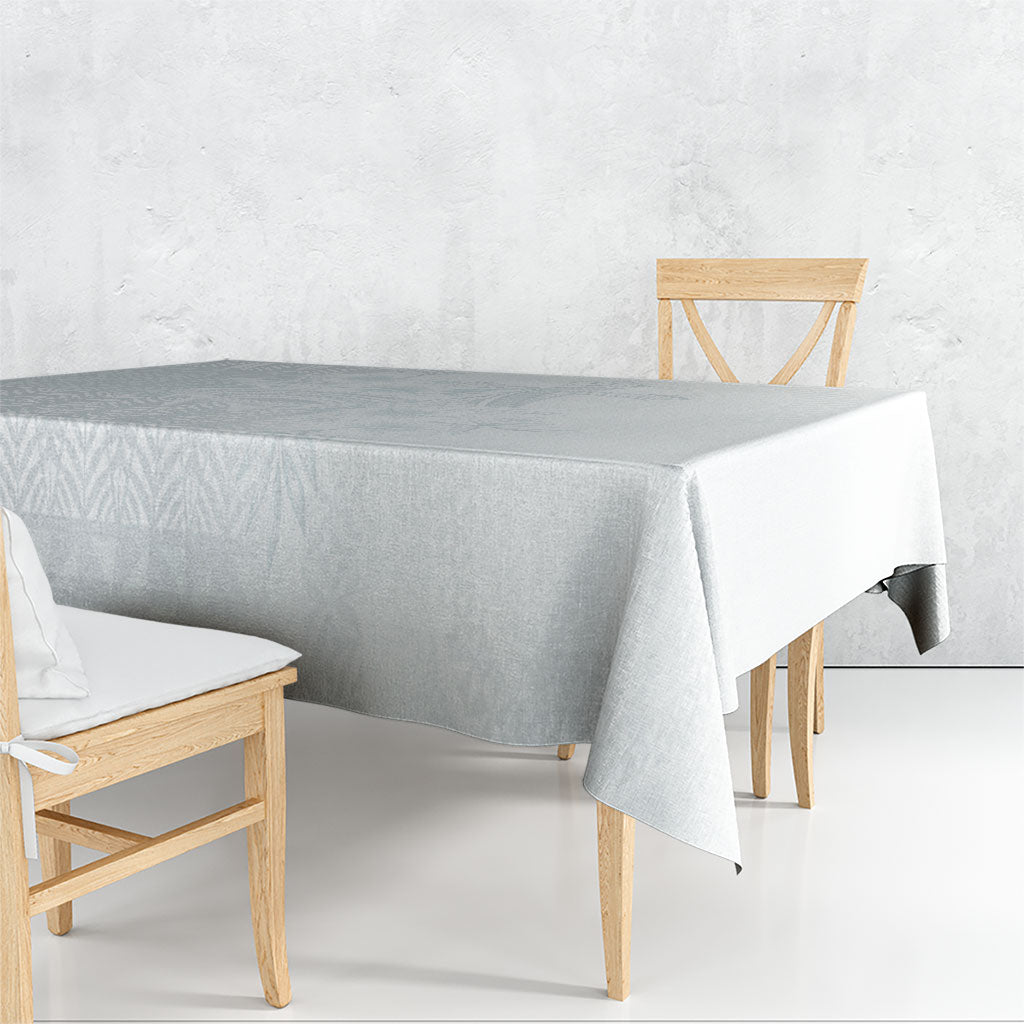 Tonga Ngatu Kupesi White Sunday Fakame Tablecloth Koe Otua Mo Tonga Ko Hoku Tofia LT7 - Polynesian Pride