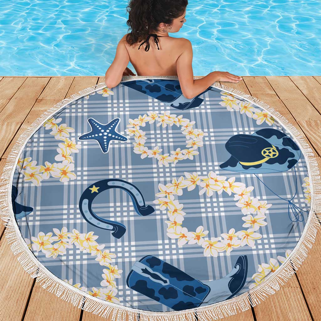 Aloha Hawaii Paniolo Jeans Palaka Beach Blanket Coastal Rodeo LT7 - Polynesian Pride