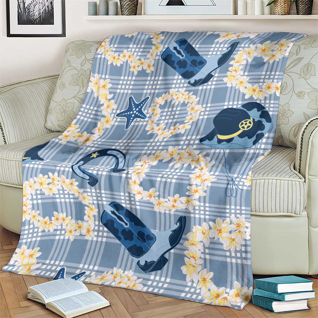 Aloha Hawaii Paniolo Jeans Palaka Blanket Coastal Rodeo LT7 - Polynesian Pride