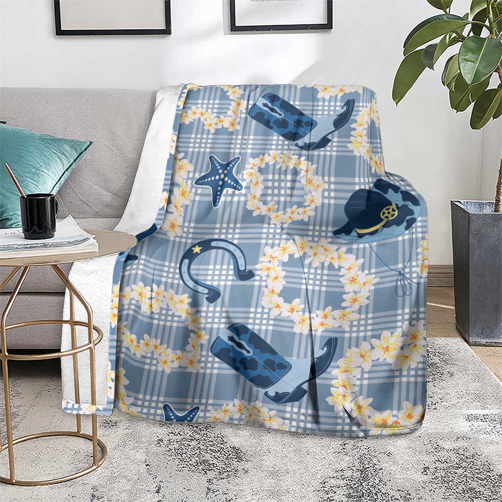 Aloha Hawaii Paniolo Jeans Palaka Blanket Coastal Rodeo LT7 - Polynesian Pride