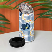 Aloha Hawaii Paniolo Jeans Palaka 4 in 1 Can Cooler Tumbler Coastal Rodeo - Polynesian Pride