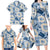 Aloha Hawaii Paniolo Jeans Palaka Family Matching Long Sleeve Bodycon Dress and Hawaiian Shirt Coastal Rodeo - Polynesian Pride