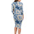 Aloha Hawaii Paniolo Jeans Palaka Family Matching Long Sleeve Bodycon Dress and Hawaiian Shirt Coastal Rodeo - Polynesian Pride