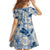 Aloha Hawaii Paniolo Jeans Palaka Family Matching Mermaid Dress and Hawaiian Shirt Coastal Rodeo - Polynesian Pride