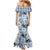 Aloha Hawaii Paniolo Jeans Palaka Family Matching Mermaid Dress and Hawaiian Shirt Coastal Rodeo - Polynesian Pride
