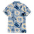Aloha Hawaii Paniolo Jeans Palaka Family Matching Short Sleeve Bodycon Dress and Hawaiian Shirt Coastal Rodeo - Polynesian Pride