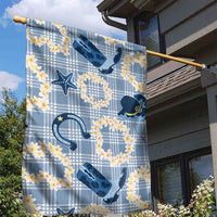 Aloha Hawaii Paniolo Jeans Palaka Garden Flag Coastal Rodeo - Polynesian Pride