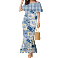 Aloha Hawaii Paniolo Jeans Palaka Mermaid Dress Coastal Rodeo - Polynesian Pride