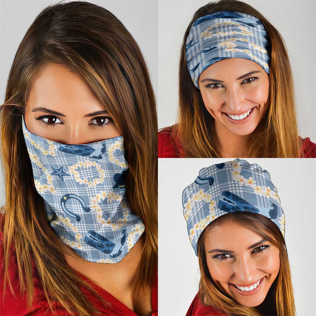 Aloha Hawaii Paniolo Jeans Palaka Neck Gaiter Coastal Rodeo LT7 - Polynesian Pride