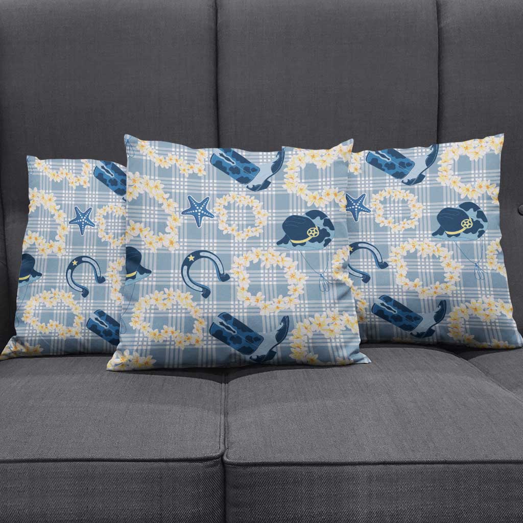 Aloha Hawaii Paniolo Jeans Palaka Pillow Cover Coastal Rodeo LT7 - Polynesian Pride