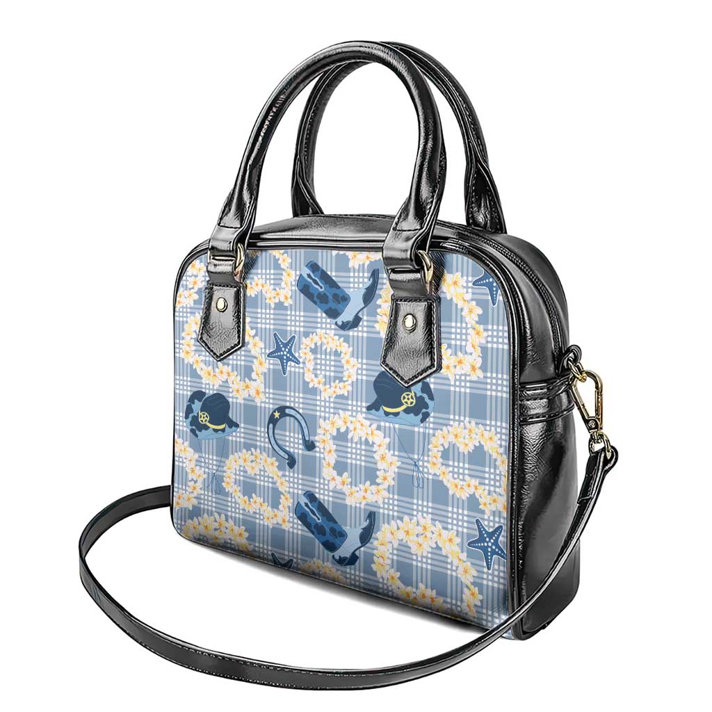 Aloha Hawaii Paniolo Jeans Palaka Shoulder Handbag Coastal Rodeo - Polynesian Pride