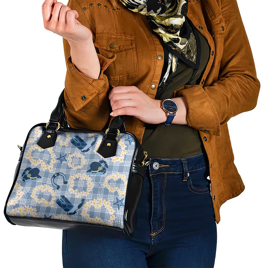 Aloha Hawaii Paniolo Jeans Palaka Shoulder Handbag Coastal Rodeo - Polynesian Pride