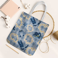 Aloha Hawaii Paniolo Jeans Palaka Tote Bag Coastal Rodeo - Polynesian Pride