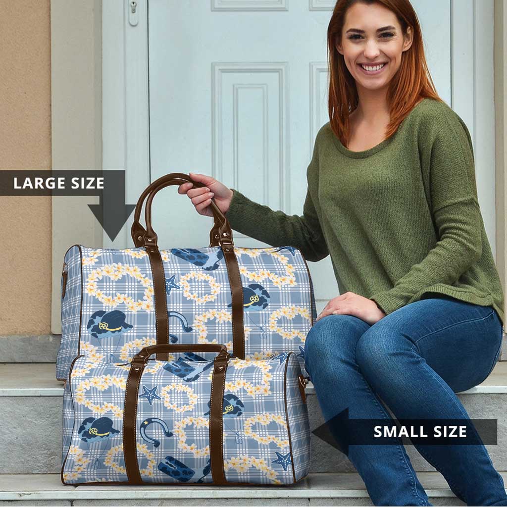 Aloha Hawaii Paniolo Jeans Palaka Travel Bag Coastal Rodeo - Polynesian Pride