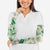 Aloha Hawaii Paniolo Mint Palaka Arm Sleeves Coastal Rodeo - Polynesian Pride