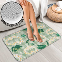 Aloha Hawaii Paniolo Mint Palaka Bathroom Set Coastal Rodeo - Polynesian Pride