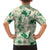 Aloha Hawaii Paniolo Mint Palaka Family Matching Long Sleeve Bodycon Dress and Hawaiian Shirt Coastal Rodeo - Polynesian Pride
