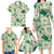 Aloha Hawaii Paniolo Mint Palaka Family Matching Long Sleeve Bodycon Dress and Hawaiian Shirt Coastal Rodeo - Polynesian Pride