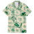 Aloha Hawaii Paniolo Mint Palaka Family Matching Long Sleeve Bodycon Dress and Hawaiian Shirt Coastal Rodeo - Polynesian Pride