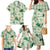 Aloha Hawaii Paniolo Mint Palaka Family Matching Mermaid Dress and Hawaiian Shirt Coastal Rodeo - Polynesian Pride