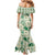Aloha Hawaii Paniolo Mint Palaka Family Matching Mermaid Dress and Hawaiian Shirt Coastal Rodeo - Polynesian Pride
