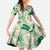 Aloha Hawaii Paniolo Mint Palaka Family Matching Puletasi and Hawaiian Shirt Coastal Rodeo - Polynesian Pride