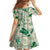 Aloha Hawaii Paniolo Mint Palaka Family Matching Short Sleeve Bodycon Dress and Hawaiian Shirt Coastal Rodeo - Polynesian Pride