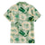 Aloha Hawaii Paniolo Mint Palaka Family Matching Short Sleeve Bodycon Dress and Hawaiian Shirt Coastal Rodeo - Polynesian Pride
