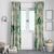 Aloha Hawaii Paniolo Mint Palaka Window Curtain Coastal Rodeo - Polynesian Pride
