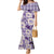 Aloha Hawaii Paniolo Lavender Palaka Family Matching Mermaid Dress and Hawaiian Shirt Coastal Rodeo - Polynesian Pride