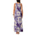 Aloha Hawaii Paniolo Lavender Palaka Family Matching Tank Maxi Dress and Hawaiian Shirt Coastal Rodeo - Polynesian Pride